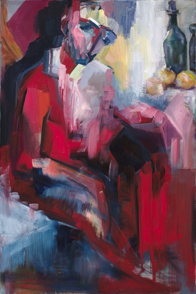 In the room of a poet in disgrace (after Anna Akhmatova and Paul Cezanne)