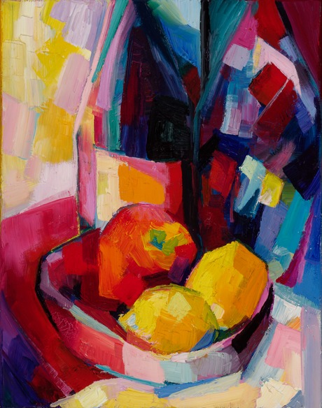 On the brink (still life with two bottles) (3) (2014-07-30)