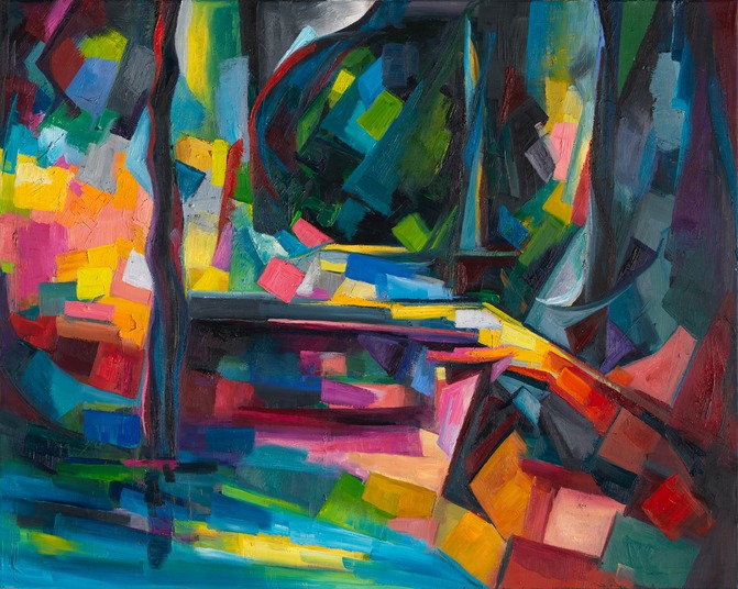 Formula of Time (after Cezanne's "Pont de Maincy")