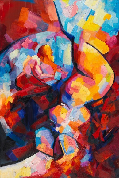 Magdalene ("Everyone is cleaning for Passover...", after Boris Pasternak and Marc Chagall)